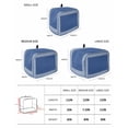 thumbnail image 2 of Dark Blue Greek Key Toaster Cover 2 Slice, Small Kitchen Appliance Covers, Geometric Greece Ancient Farmhouse Geo Toaster Oven Cover with Loop, Bread Machine Cover Polyester Dust Cover Protection, 2 of 4