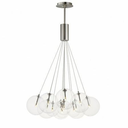 

ET2 Lighting - Burst - 21.6W 12 LED Pendant-47.25 Inches Tall and 27 Inches