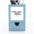 thumbnail image 1 of Geometric Crow Origa Pattern Desk Supplies Organizer Pen Holder Card, 1 of 3
