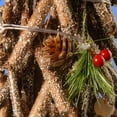 thumbnail image 2 of National Tree Company 23 in. Pre-Lit Wood Look Holiday Tree, 2 of 2