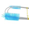 thumbnail image 4 of Cepillo de limpieza para acuarios Yuxing acero inoxidable manguera flexible azul, 4 of 5