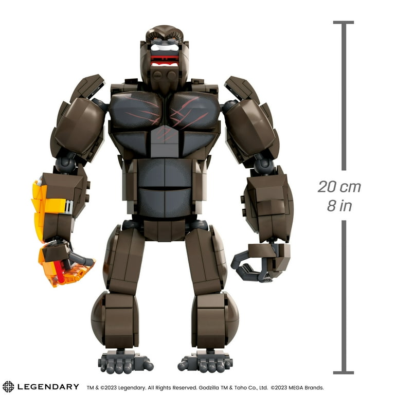 MEGA, Godzilla x Kong Building Toy Kit, 541 Pieces, Collectors