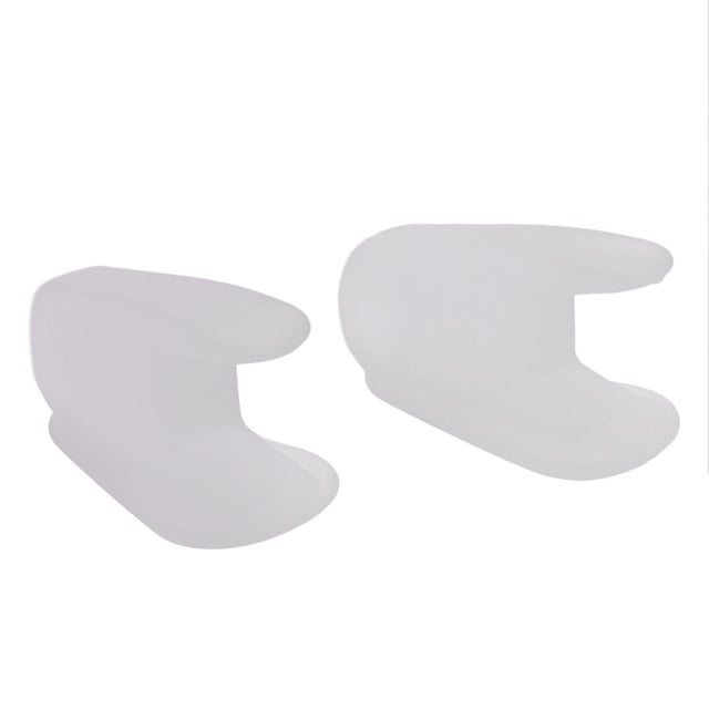 1 Par Ortesis Pulgar Silicona Corrector Hallux Valgus Toe Separator S