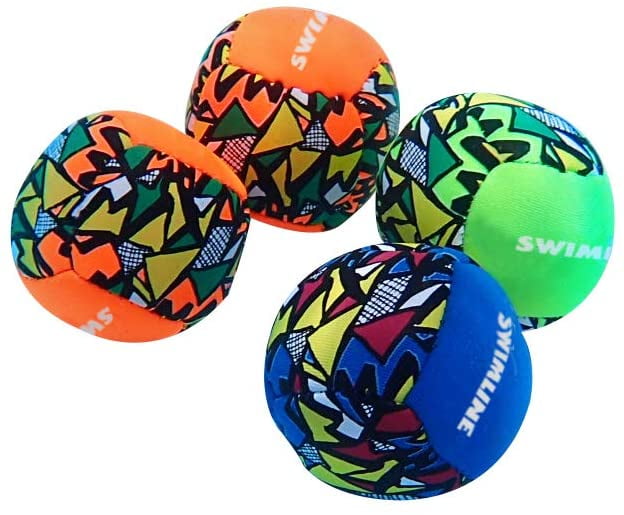 Original Waboba Zag Ball Bounces On Water Keep Life Fun Tennis Design Red 