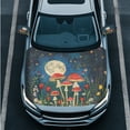 thumbnail image 3 of Yuyamidu Aesthetic Mushroom Hood Cover for Cars Sedans Flower Auto Rearview Protection Cover 1 Car Front Hood Cover Protector with 2 Side Mirror Covers Car Exterior Accessories, 3 of 7