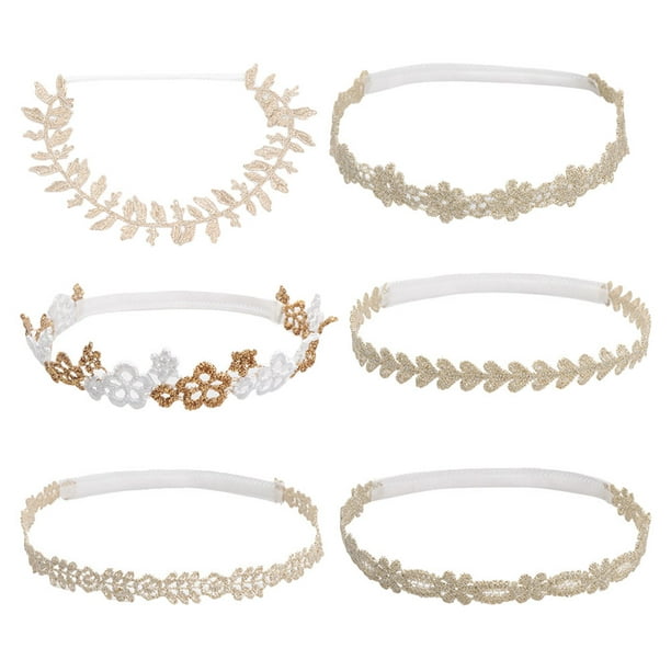 6 diademas para bebé niña, accesorios para el cabello para recién nacidos y niños pequeños