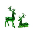 thumbnail image 6 of Home Decorations, Colorful Deer Ornament Set Resin Reindeer Figurines for Living Room Desktop Shelf Wine Cabinet Display Modern Home Decor Sculpture Decorative Accents, 6 of 9