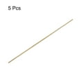 thumbnail image 3 of 4mm x 305mm Brass Round Rod, Metal Solid Shaft Rods Lathe Bar 5pcs, 3 of 5