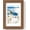 Walnut, variant on 12x16 School Years Picture Frame K-12 Day Graduation Photo Collage Solid Oak Picture Frame With Mat - Displays One 5x7 Photo and Twelve 2.5x3.5 Pictures, Hanging Hardware Included, Teak