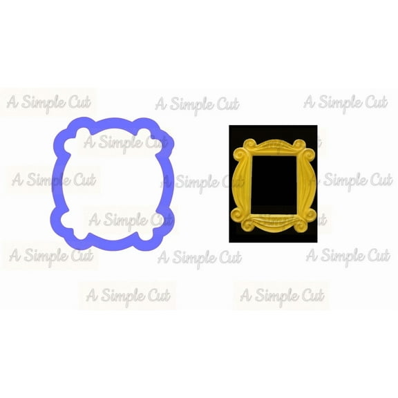 Friend Picture Frame Cookie Cutter