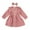 1Pink32, variant on Girls Dresses Corduroy Pinafore Headband Baby Toddler Ruffled Outfit Snap Buttons Long Sleeve O-Neck Solid Color Breathable Comfortable Casual Daily Wear Sundress