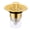 gold, variant on Universal Bathroom Sink Stopper, Basin Pop-Up Drain Filter, Bathroom Converter Sink Drain Strainer Plug with Basket Hair Catcher - gold
