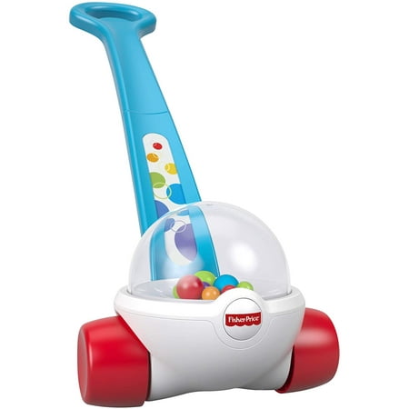 Fisher-Price Corn Popper  classic push-along toy with colorful popping balls for infants and toddlers ages 12 months and up