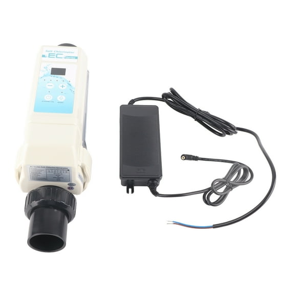 "EC20 Advanced Salt Chlorinator for Pools & Spas – 20g/H Output, Auto-Cleaning, Water Level Detection, 100-240V, Ideal for ≤85㎡ Pools"