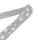 thumbnail image 1 of Cinta de lino de copo de nieve impresa de una sola cara, 2 yardas, 25mm, cinta de Navidad para embalaje de regalo de flores, pajarita, decoración de fiesta DIY, 1 of 3