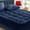 Navy, variant on Queen Mattress Topper for Back Pain Relief - Extra Thick Cooling Mattress Cover for Queen Size Beds - Soft Mattress Protector with 8-21 Inch Deep Pocket on Pillow Top, 3D Snowflake Alternative Fill