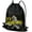 BLACK, variant on Beetlejuice Beetle Worm Drawstring Backpack Sports Bag Sackpack 17" x 13", Perfect for Gym, Yoga or Practice