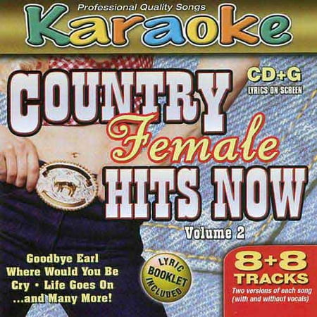 Karaoke - Country Female Hits Now - Volume 2 (Music CD)