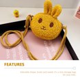 thumbnail image 3 of MasteelfCA 1pc Baby Coin Purse Kid Bag Single Shoulder Bag Simple Girl Storage Pouch, 3 of 7