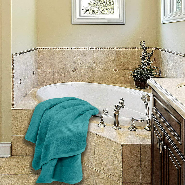  MINCHI 4 Piece Oversize Bath Towels Set, Ultra Soft Absorbent Bathroom  Towel for Home and Hotel Shower Towel Oversized Bath Sheet, 35x70 Large  Bath Towels 600 GSM, Blue : Home & Kitchen