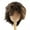 Brown Black and Gold, variant on Monique Synthetic Mohair Brown Black Hot Pink Frankie Doll Wig