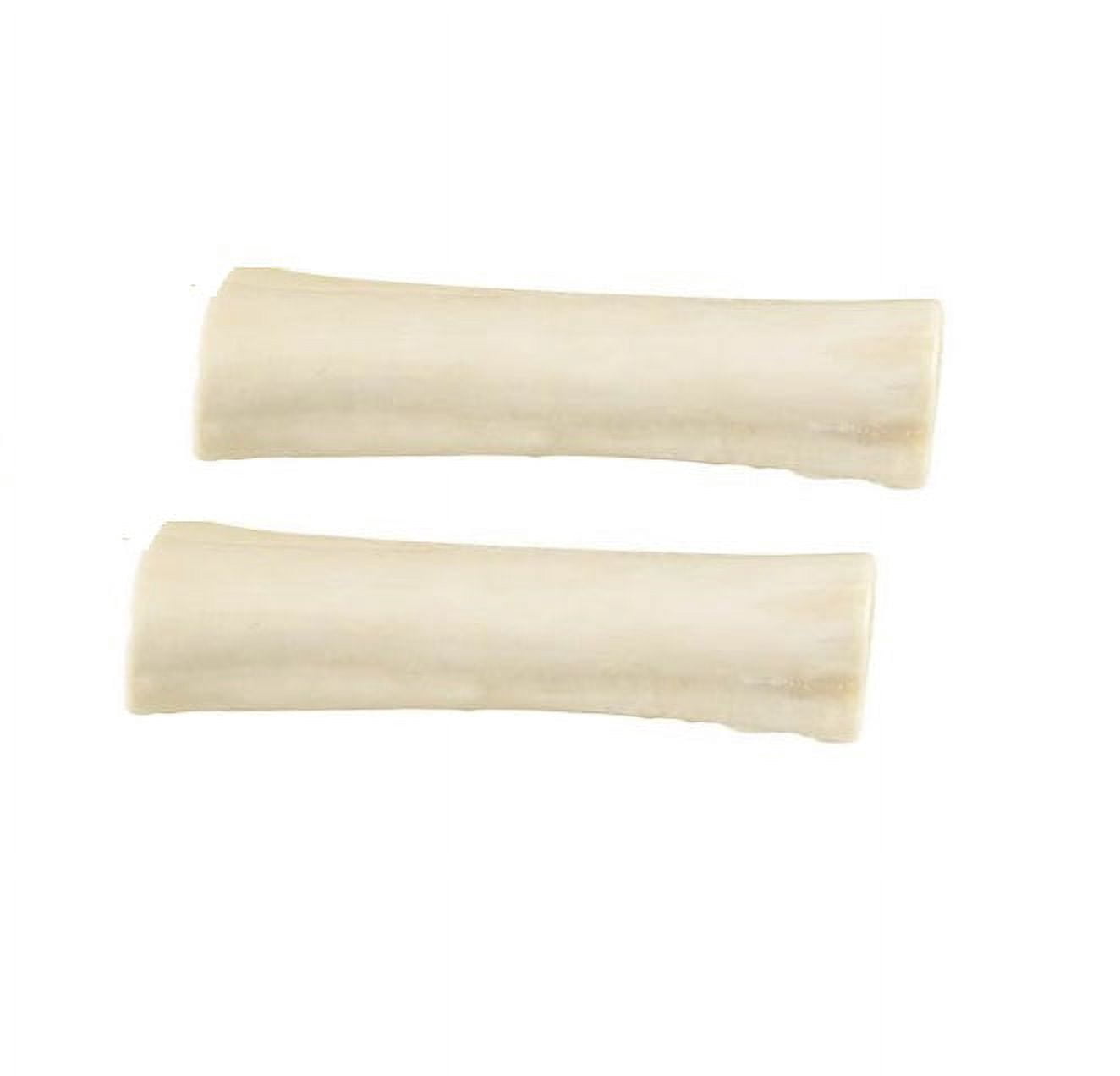 25 Bulk Treat Packs Heavy Duty Dog Chew Rawhide Knee Caps Hooves Horns or Bones (6" Sterilized Bones)