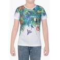 thumbnail image 1 of T-SHIRT Garçon Tricot Vert Imprimé, 1 of 5