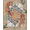 Tiger/Beige, variant on Rustic Lodge Cabin Machine Washable Non-Slip Area Rug with Wildlife Motifs