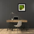 thumbnail image 3 of Tenoever, William 26x26 Black Ornate Wood Framed with Double Matting Museum Art Print Titled - Lillypads B, 3 of 4