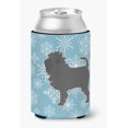 thumbnail image 1 of ""Caroline'S Treasures Winter Snowflake Affenpinscher Abrazador De Latas O Botellas Bb3548Cc Abrazador De Latas Multicolor"", 1 of 1