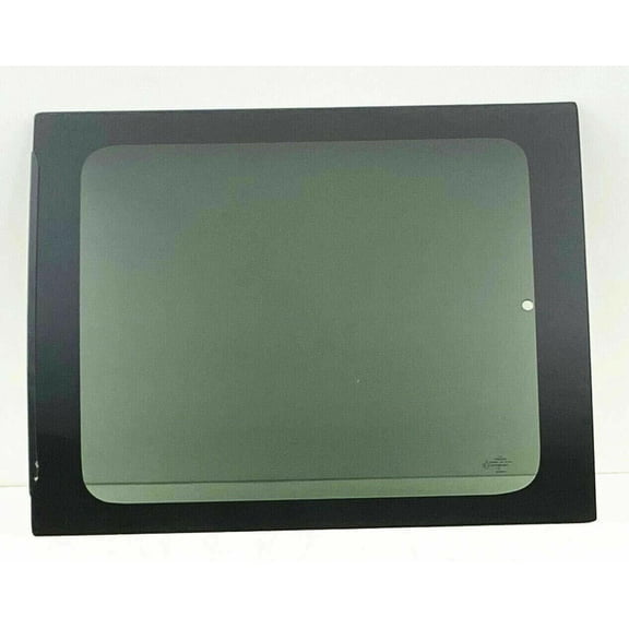 Privacy Movable Driver Left Side Hinged Door Window Door Glass Compatible with Chevrolet Express/GMC Savana 2003-2025 Models