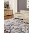 thumbnail image 4 of Rugs.com Eco Traditional Collection Rug – 5' x 8' Ivory Medium Rug Perfect For Bedrooms, Dining Rooms, Living Rooms, 4 of 9