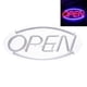 thumbnail image 1 of Letreros abiertos LED para ventana comercial - Aspecto de letrero abierto de neón grande - Luz LED brillante - Letrero comercial visible desde arriba, 1 of 4