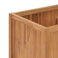 thumbnail image 5 of vidaXL Garden Raised Bed 59.1"x19.7"x27.6" Solid Wood Teak, 5 of 5