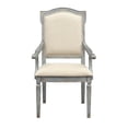thumbnail image 2 of Coast to Coast Imports Monaco Blue/Cream Wood/Upholstered Arm Chairs - Set of 2, 2 of 6