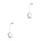 thumbnail image 4 of Billuyoard Lámpara de escritorio LED recargable de plástico con puerto de carga USB Solución de carga cómoda y rápida ORO BLANCO ORO BLANCO 2Conjunto, 4 of 6