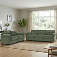thumbnail image 7 of Bonzy Home Modular Sectional Sofa Couches for Living Room Ideal for Small Spaces & Family Fun Green, 7 of 7