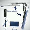 thumbnail image 6 of VIVO Black Electric Flip Down Ceiling TV Mount for 37 to 86 inch Screens, 6 of 8
