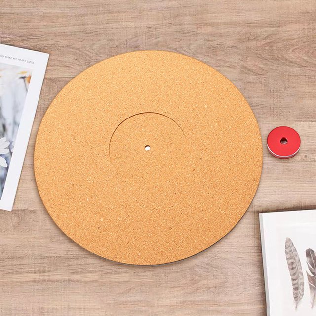 instrumento musical Tapete de vinilo antiestático antivibración para reproductor de discos de vinilo de 45 RPM FLhrweasw Nuevo