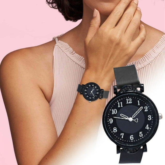 Hearth & Gear Easy To Read Dial Precise Second Hand Timing Silicone Strap Suitable For Both Young People And Students Of Both Genders Sports Watch Cat Sports Watch Date Display Smart Watch Digital