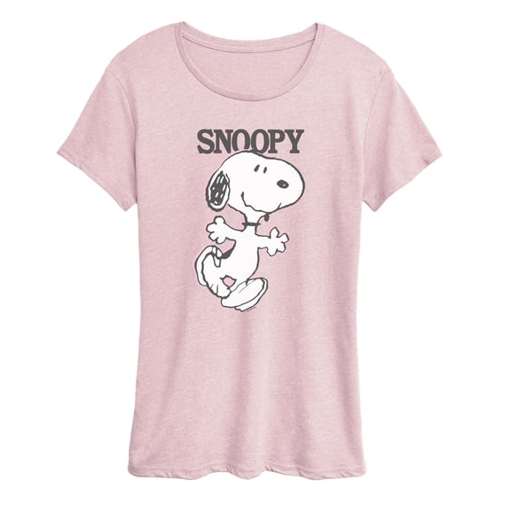 Peanuts - Snoopy - Women's Short Sleeve Graphic T-Shirt
