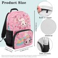 thumbnail image 7 of Aplkyhs Pink Cute Axolotl School Backpack for Boys Girls Ages 6-18 Large Capacity Ergonomic Padded Shoulder Straps Back to School Gift for Elementary Middle High School Students, 7 of 7