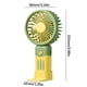 thumbnail image 4 of Ventilador portátil de mano | Recargable por USB y ultrasilencioso | Mini ventilador personal para estudiantes, viajes y uso al aire libre | Diseño compacto y ligero, 4 of 6