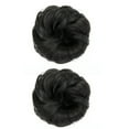 thumbnail image 2 of 2pcs Hair Bun Updo Hairpiece Wavy Curly Messy Donut Chignons Hair Piece Wig Hairpiece Scrunchie Bun Up Do | Ponytail Extensions, 2 of 7