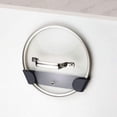 thumbnail image 3 of Efficient Clear Glass Pot Lid with Stainless Steel Handle, Wall Mounted Cutting Board Holder for Streamlined Storage Solutions, 3 of 4