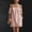 Pink women's off shoulder dress a1, variant on Women's Off Shoulder Short Sleeve High Low Mini Dresses Flowy Boho Solid Casual Swing Loose Beach Vacation Dress, Pink S