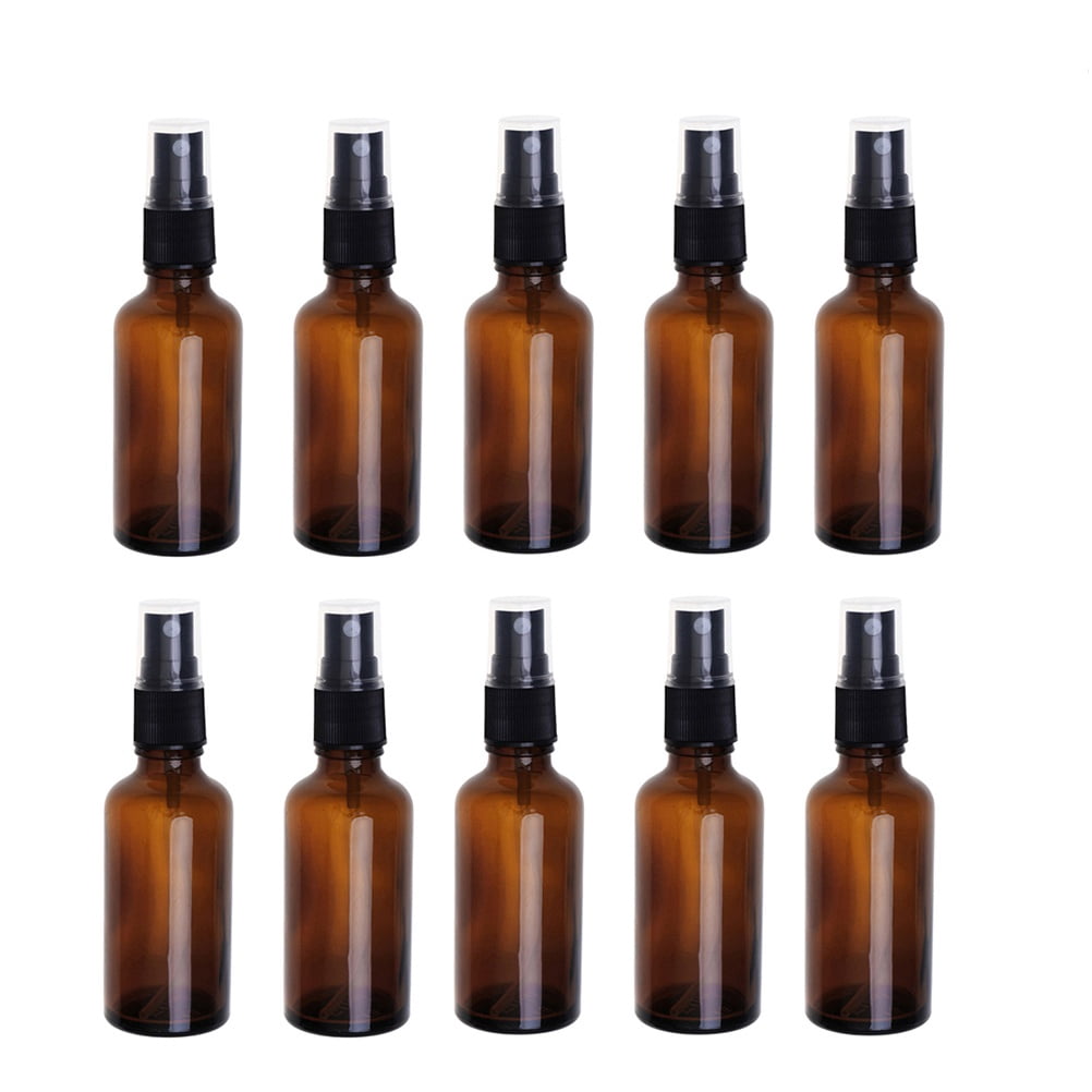 Worgeous  20 Pcs Spray Bottle Atomizer Container Sprayer Travel Brown