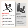thumbnail image 5 of Hip Abductor Machine for Home Gym | Glute & Thigh Exercise Equipment, Outer Thigh Sculpting, Glute Machine for Women, Leg Abductor Machine, Booty Builder for Butt Workout, 5 of 6