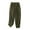 Green-1, variant on LLYwey Dress Pants For Women Women's Fashion Solid Color Casual Elastic Waist Pockets Long Pants Pants Female Trendy Long Pant Style H1348 Green-1 XXL