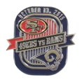 thumbnail image 1 of WinCraft Unisex Rams VS 49ers 10/13/19 Pin Broche, Azul,, 1 of 1